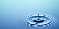 Water droplet graphic